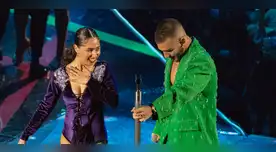 Manuel Turizo en los Premios MTV MIAW 2022.