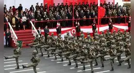 Este 2022 la parada militar se desarrollará sin público debido a la cuarta ola del nuevo coronavirus.