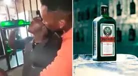 El joven bebió la botella completa de Jägermeister.