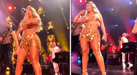 Yahaira Plasencia no usó playblack en los premios.