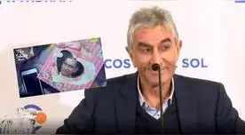 Juan Carlos Oblitas, ex director de la FPF, lanzó una broma a periodista con popular hit del momento.