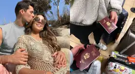 Luciana Fuster y Patricio Parodi se dan unas buenas vacaciones en Buenos Aires