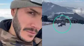 Mario Irivarren la pasó mal en los nevados chilenos.
