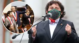 Paredes también criticó al jefe de Estado, a quien le criticó por la falta de autocrítica en su extenso mensaje a la Nación de este jueves 28 de julio.