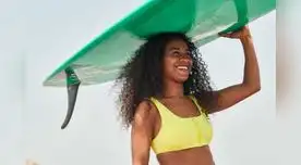 Mafer Reyes no descuida ningún detalle para lograr su objetivo de estar  en los primeros lugares.