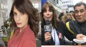 Carla García vivió momento incómodo EN VIVO. Carla García vivió momento incómodo EN VIVO.