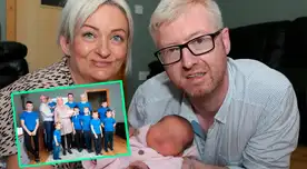 Familia escocesa es viral porque la mujer asegura ser inmune a todos los anticonceptivos.