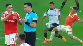 Roberto Tovar expulsó a Gabriel a los 72 minutos del partido.