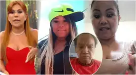 Magaly Medina se molestó con Susan y Yessenia Villanueva por sus pleitos ante cámaras sin respetar a su padre Melcochita.