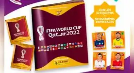 Álbum Panini del Mundial Qatar 2022.