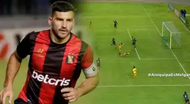 Acá está el campeón: Bernardo Cuesta pone el 1-1 entre Melgar vs. Cantolao en Arequipa por Liga 1