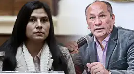 Yenifer Paredes y Juan Silva.