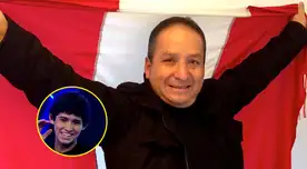 Diosdado Gaitán Castro y su hijo.