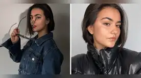 Merly Moreno en contra que le tomen fotos.