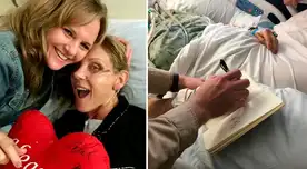 Tina Hines caminaba junto con su esposo en un paseo, cuando de pronto se desmayó.