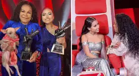 Eva Ayllón orgullosa del talento de Lita Pezo.