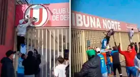 Extremo Celeste destroza la casa de Universitario: rompen escudos de la U en el Estadio Monumental Extremo Celeste destroza la casa de Universitario: rompen escudos de la U en el Estadio Monumental