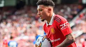 Manchester United vs. Liverpool: Jadon Sancho pone el clásico 1-0 a los 15' por la Premier League