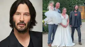Keanu Reeves asistió a una boda en Reino Unido. Keanu Reeves asistió a una boda en Reino Unido.