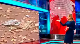 Carla Tello quedó sorprendida por la ofrenda que hizo un devoto de Santa Rosa de Lima Carla Tello quedó sorprendida por la ofrenda que hizo un devoto de Santa Rosa de Lima