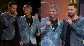 Jean Paul Strauss aparece en La Gran Estrella para apoyar a su hijo y cantar a dúo EN VIVO