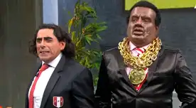 Jorge Benavides y Carlos Álvarez revivieron sketch de  “Jeta Jeta” Uribe y “Chamo“ del Solar