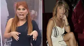 Olenka Zimmermann cuadra a Magaly Medina. Olenka Zimmermann cuadra a Magaly Medina.