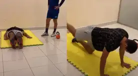 ¿Al estilo Christian Cueva? Alex Valera es captado entrenando de singular forma en Arabia y es viral [VIDEO]
