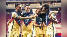 Festejo de Pedro Aquino tras la victoria del América ante Los Chivas Festejo de Pedro Aquino tras la victoria del América ante Los Chivas