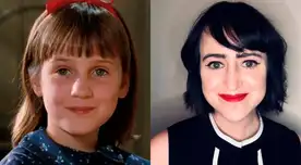 Mara Wilson interpretó a Matilda en la película noventera. Mara Wilson interpretó a Matilda en la película noventera.