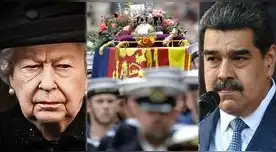 Nicolás Maduro se mostró triste por no haber asistido al funeral de la monarca.