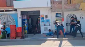 Policía frustró asalto a local comercial.