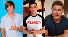 Zac Efron sufrió un cambio radical en su apariencia tras un accidente casero.