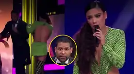 Cielo Torres 'parcha' EN VIVO a Giselo tras empujarla Cielo Torres 'parcha' EN VIVO a Giselo tras empujarla