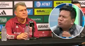 Comparan a periodista mexicano con peruanos tras felicitación del Tata Martino: “Preguntas atinadas”