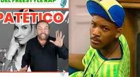 Gonzalo Alegría destruyó al "Príncipe del rap" con su versión grotesca.