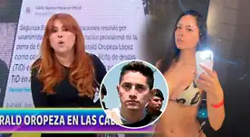 Magaly Medina le recordó a Olenka Cuba su pasado cuando era cercana a Gerald Oropeza.