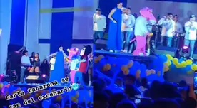 Karla Tarazoa y Zaperoko fueron invitados al show.