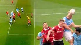 Manchester, más celeste que nunca: Haaland pone el 2-0 para el City vs. United sin CR7