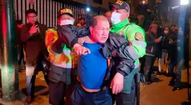 Roger Ayachi, miembro de La Resistencia, fue llevado a la comisaría.