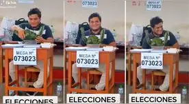 Es viral en TikTok. El peruano se fue como miembro de mesa por primera vez y su mamá lo sorprendió con menú. Es viral en TikTok. El peruano se fue como miembro de mesa por primera vez y su mamá lo sorprendió con menú.