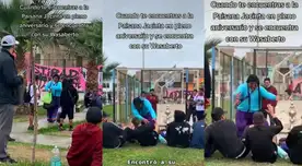 “La paisana Jacinta! se reencuentra con su wasaberto en el Callao y escena se viralizó [VIDEO]