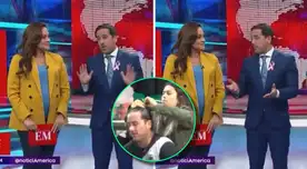 Carla Tello le recordó sus polémicos partidos de fútbol a Óscar del Portal, dónde estaba Fiorella Méndez. Carla Tello le recordó sus polémicos partidos de fútbol a Óscar del Portal, dónde estaba Fiorella Méndez.