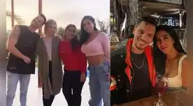 Madres de Anthony Aranda y Melissa Paredes demuestran tener una buena relación. Madres de Anthony Aranda y Melissa Paredes demuestran tener una buena relación.