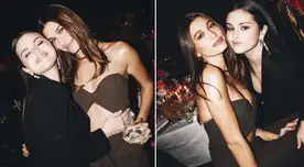 Selena Gomez y Hailey Bieber se lucen felices y juntas en evento Selena Gomez y Hailey Bieber se lucen felices y juntas en evento