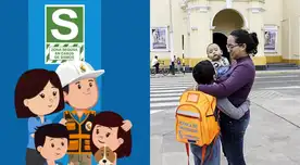 Los niños pequeños siempre deben ir acompañados de sus padres y no soltar su mano.