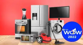 Conoce las ofertas en electrodomésticos por Cyber Wow 2022. Conoce las ofertas en electrodomésticos por Cyber Wow 2022.