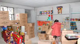 Los productos estaban almacenados en dos viviendas Los productos estaban almacenados en dos viviendas