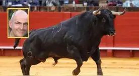 El animal cayó al piso tras ser golpeado con la garrocha, pero cuando vio entrar al carnicero lo atacó a cornadas.