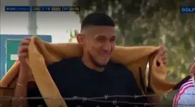 Christofer Gonzáles visita el Alberto Gallardo para alentar a Sporting Cristal [VIDEO]